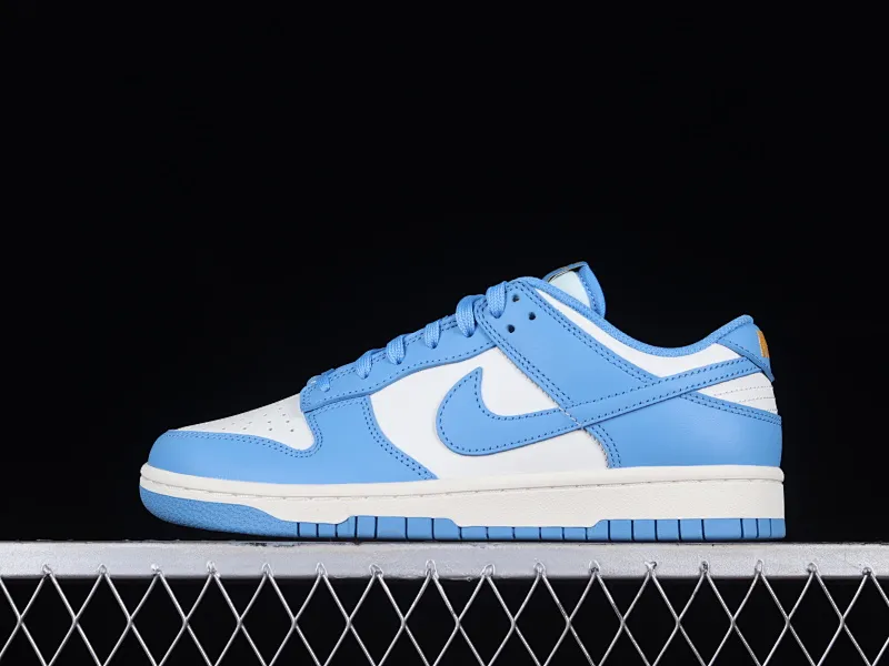 All categories Nk SB Dunk series Nk SB Dunk Low low-top sneakers M version pure original Nk Dunk Low SB dunk series North Carolina blue top layer low-top casual sports skateboard shoes DD1503-100